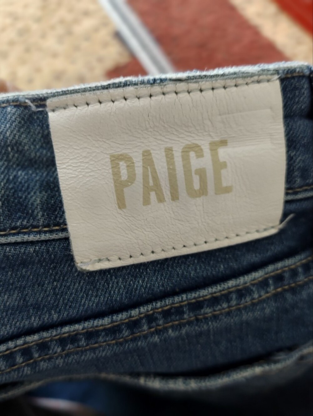 PAIGE Blue Wide Leg Flare Jeans - Picture 11 of 15